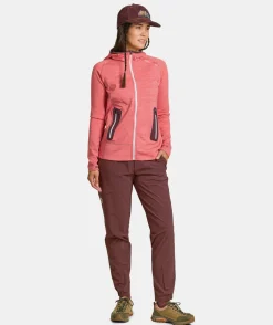 ORTOVOX Hoodies & Fleece-Jacken^FLEECE LIGHT HOODY W wildroseblend
