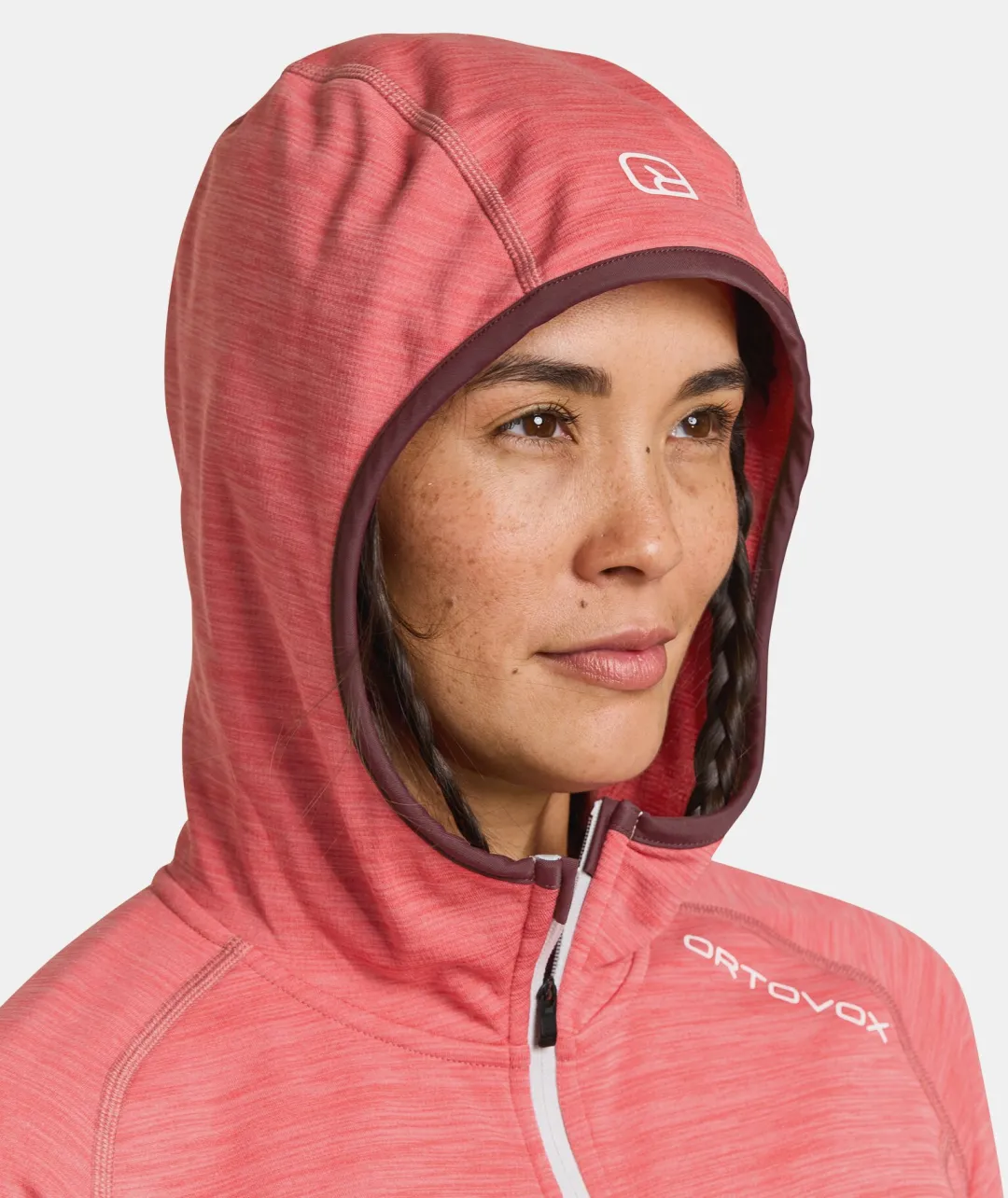 ORTOVOX Hoodies & Fleece-Jacken^FLEECE LIGHT HOODY W wildroseblend