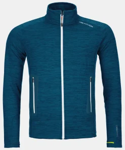 ORTOVOX Hoodies & Fleece-Jacken^FLEECE LIGHT JACKET M petrolblueblend