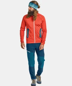 ORTOVOX Hoodies & Fleece-Jacken^FLEECE LIGHT JACKET M cengiarossa