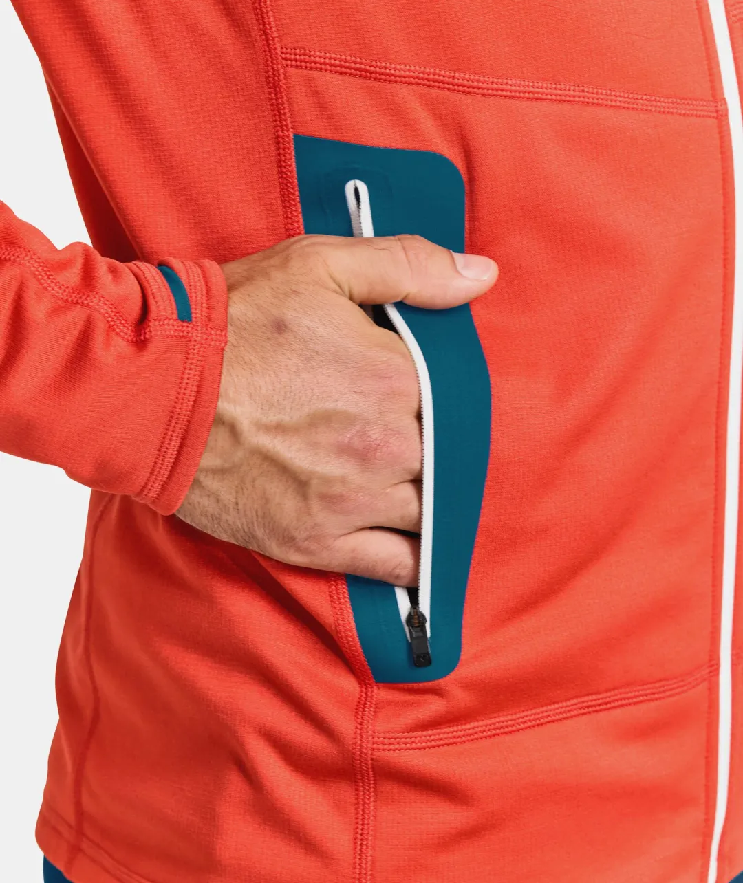 ORTOVOX Hoodies & Fleece-Jacken^FLEECE LIGHT JACKET M cengiarossa
