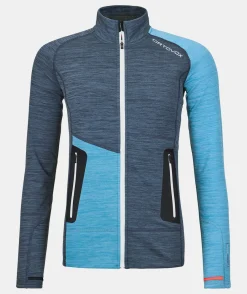 ORTOVOX Hoodies & Fleece-Jacken^FLEECE LIGHT JACKET W deepoceanblend