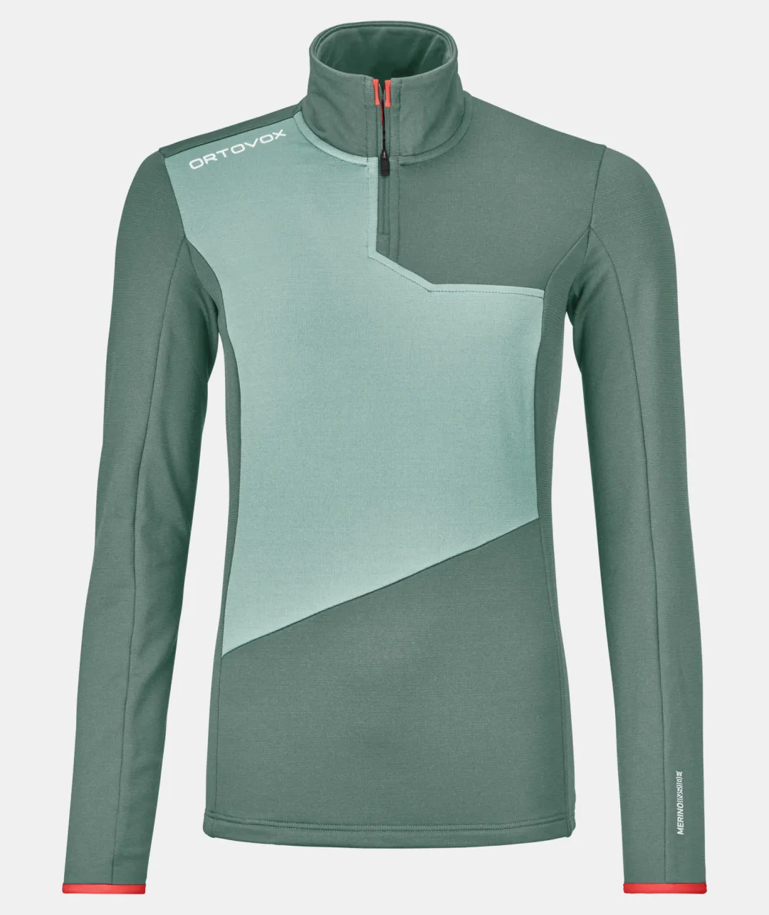 ORTOVOX Hoodies & Fleece-Jacken^FLEECE LIGHT ZIP NECK W arcticgrey