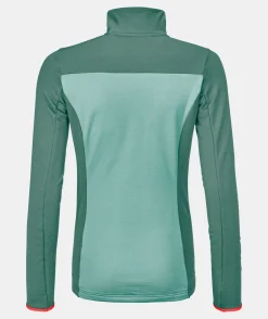 ORTOVOX Hoodies & Fleece-Jacken^FLEECE LIGHT ZIP NECK W arcticgrey