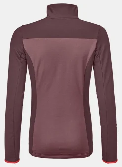 ORTOVOX Hoodies & Fleece-Jacken^FLEECE LIGHT ZIP NECK W winetasting