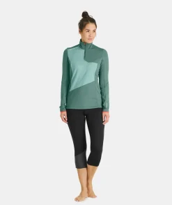 ORTOVOX Hoodies & Fleece-Jacken^FLEECE LIGHT ZIP NECK W winetasting