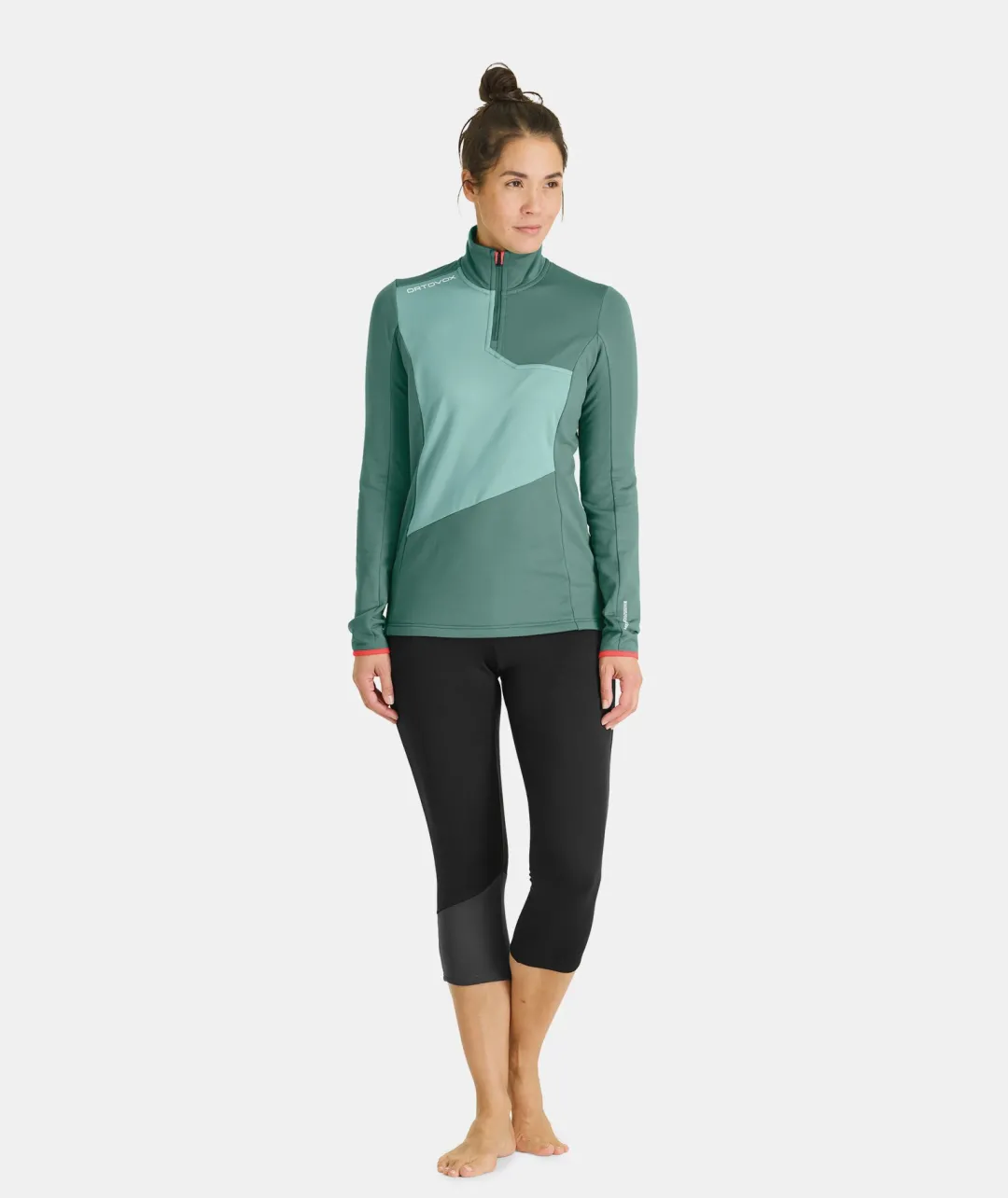 ORTOVOX Hoodies & Fleece-Jacken^FLEECE LIGHT ZIP NECK W winetasting