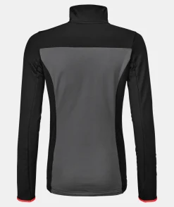 ORTOVOX Hoodies & Fleece-Jacken^FLEECE LIGHT ZIP NECK W blackraven