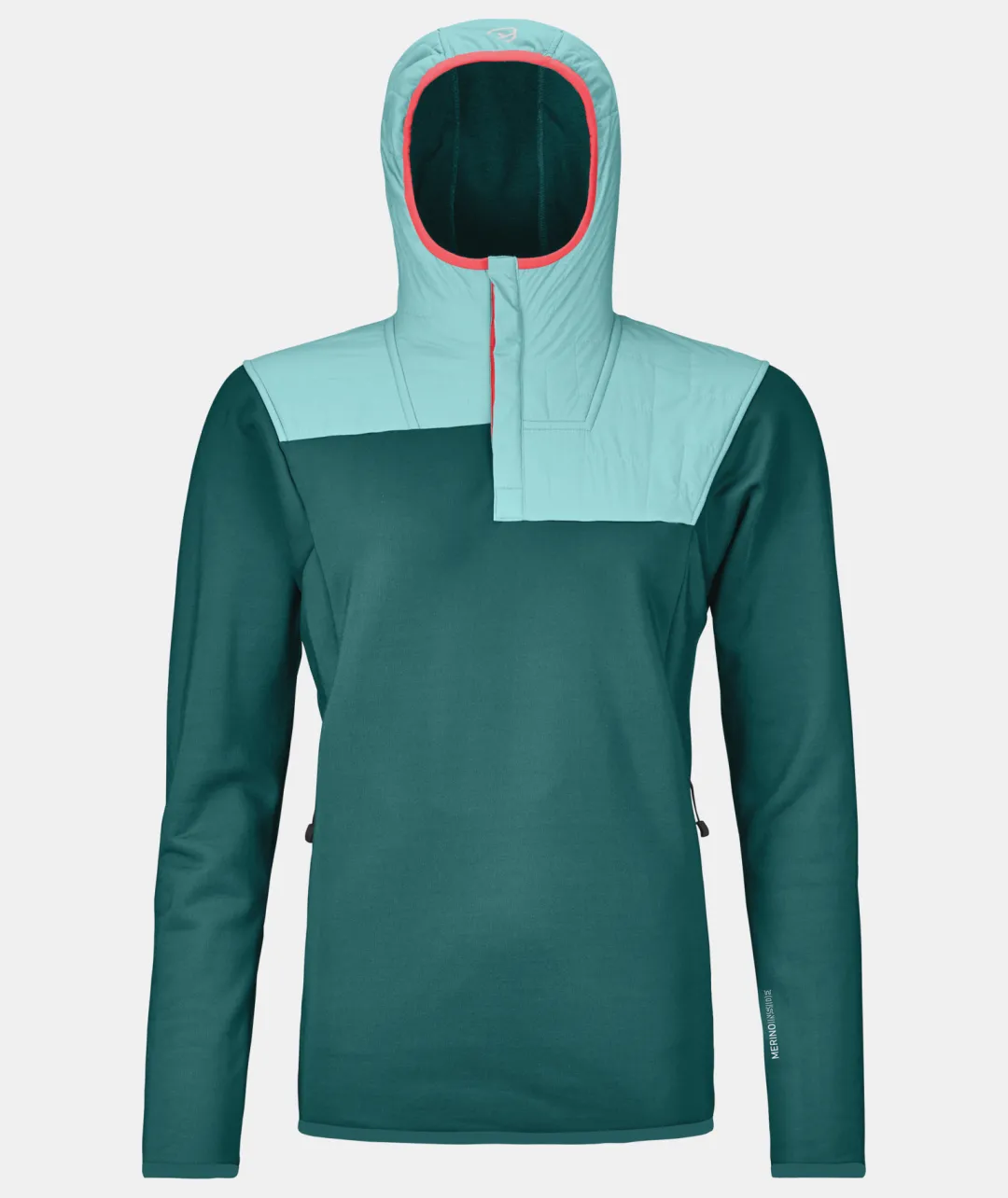 ORTOVOX Hoodies & Fleece-Jacken^FLEECE PLUS ANORAK W pacificgreen