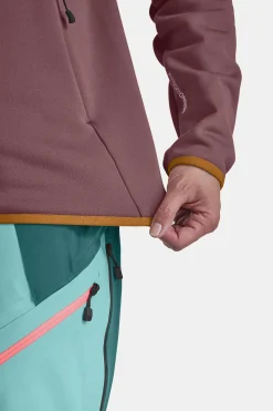 ORTOVOX Hoodies & Fleece-Jacken^FLEECE PLUS ANORAK W pacificgreen