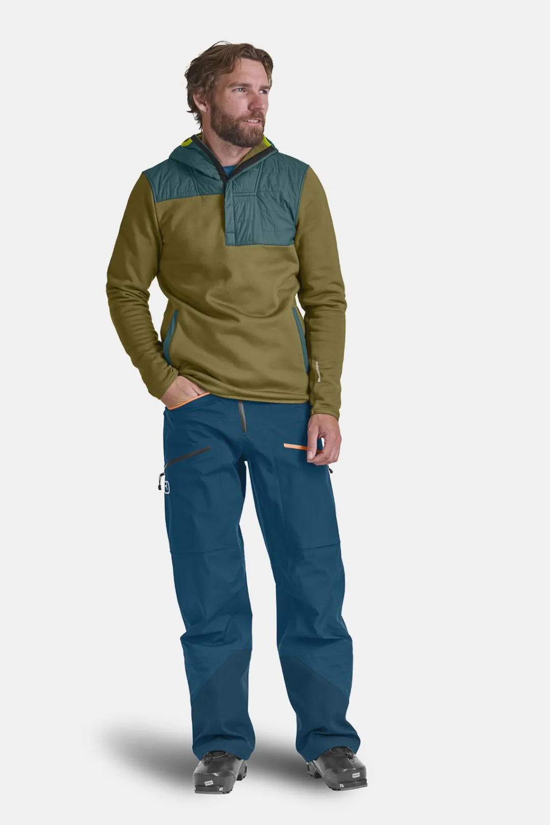 ORTOVOX Hoodies & Fleece-Jacken^FLEECE PLUS ANORAK M winetasting