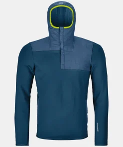 ORTOVOX Hoodies & Fleece-Jacken^FLEECE PLUS ANORAK M petrolblue