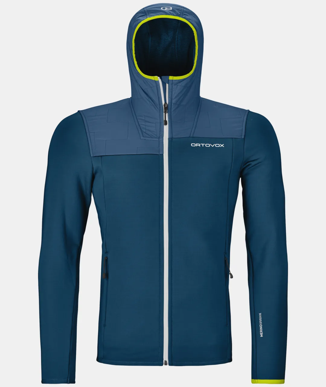 ORTOVOX Hoodies & Fleece-Jacken^FLEECE PLUS HOODY M petrolblue