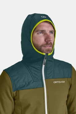 ORTOVOX Hoodies & Fleece-Jacken^FLEECE PLUS HOODY M petrolblue