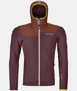 ORTOVOX Hoodies & Fleece-Jacken^FLEECE PLUS HOODY M winetasting