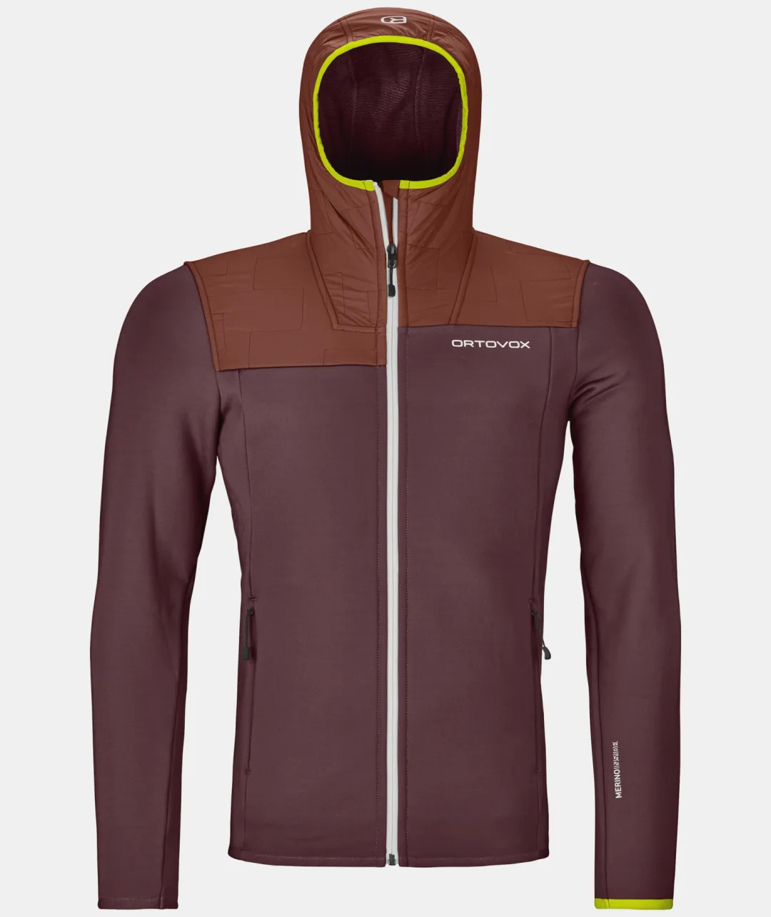 ORTOVOX Hoodies & Fleece-Jacken^FLEECE PLUS HOODY M winetasting