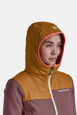 ORTOVOX Hoodies & Fleece-Jacken^FLEECE PLUS HOODY W petrolblue