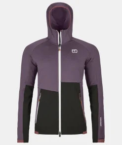 ORTOVOX Hoodies & Fleece-Jacken^FLEECE RIB HOODY W wildberry