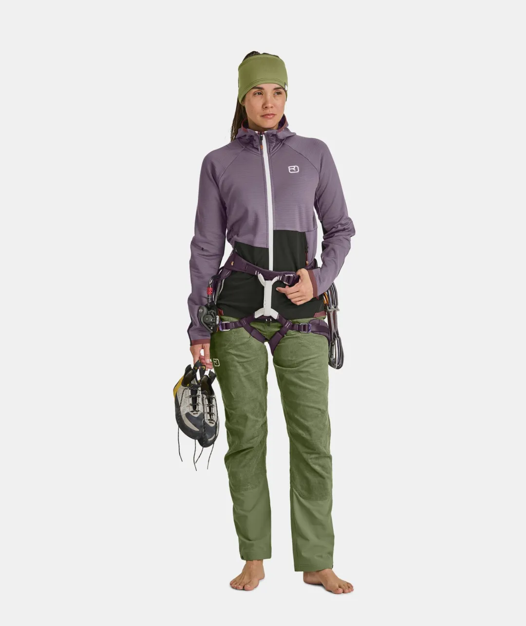 ORTOVOX Hoodies & Fleece-Jacken^FLEECE RIB HOODY W wildberry