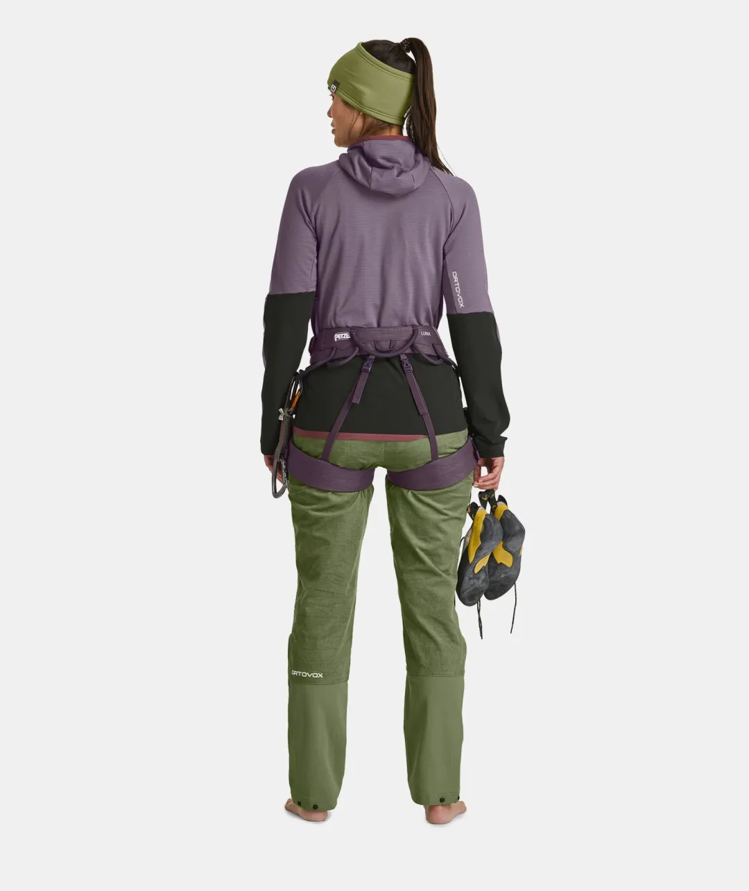 ORTOVOX Hoodies & Fleece-Jacken^FLEECE RIB HOODY W wildberry