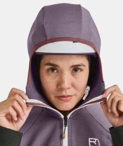ORTOVOX Hoodies & Fleece-Jacken^FLEECE RIB HOODY W wildberry