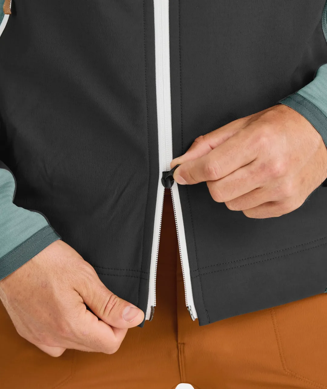 ORTOVOX Hoodies & Fleece-Jacken^FLEECE RIB HOODY M slyfox