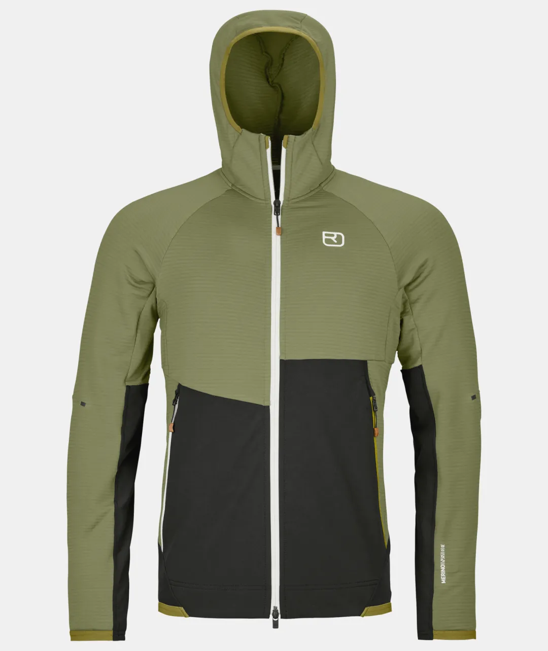 ORTOVOX Hoodies & Fleece-Jacken^FLEECE RIB HOODY M wildherbs
