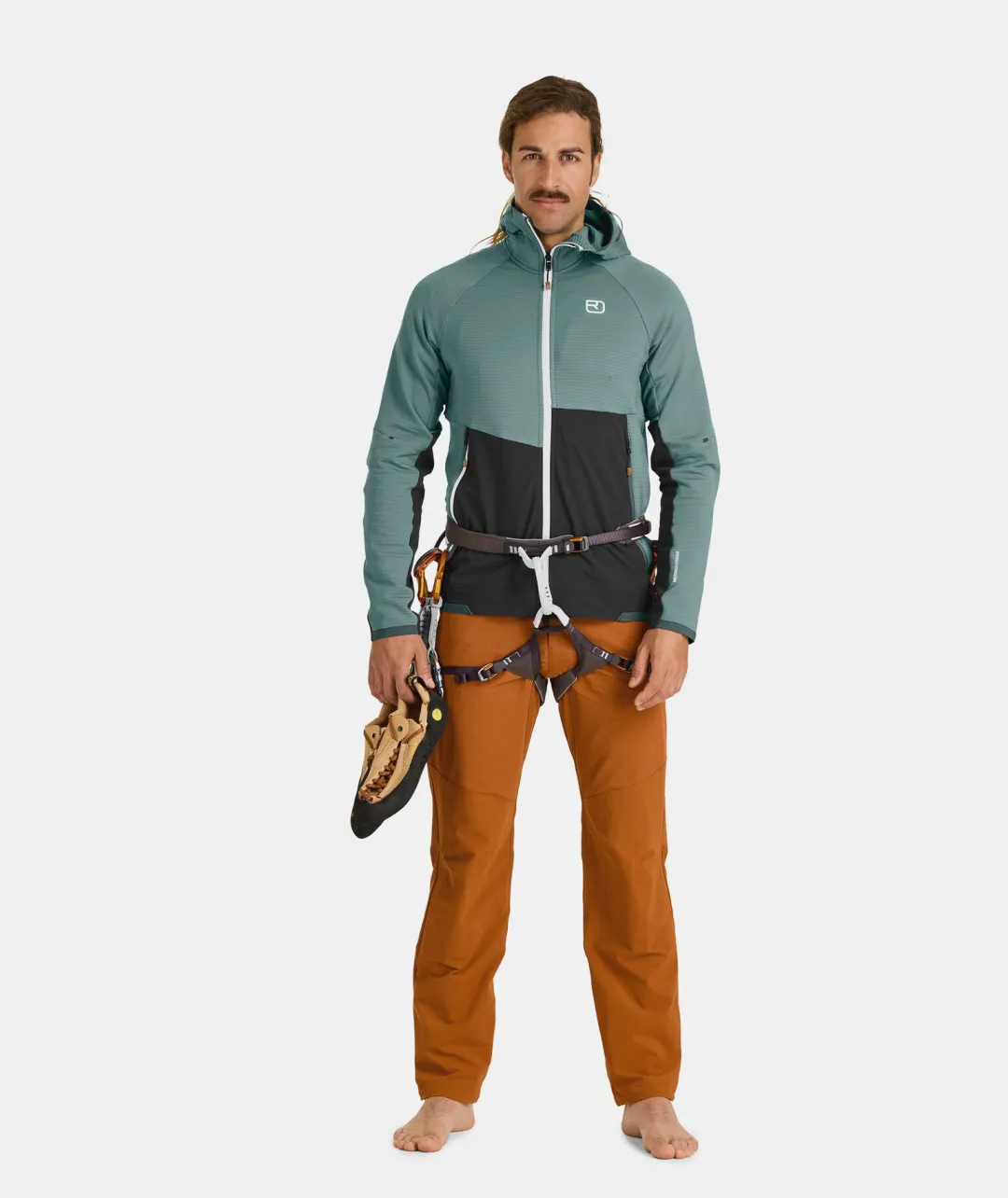ORTOVOX Hoodies & Fleece-Jacken^FLEECE RIB HOODY M wildherbs