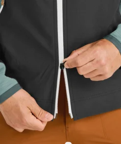 ORTOVOX Hoodies & Fleece-Jacken^FLEECE RIB HOODY M arcticgrey