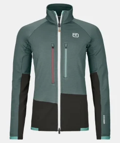 ORTOVOX Hoodies & Fleece-Jacken^FLEECE RIB JACKET W darkarcticgrey
