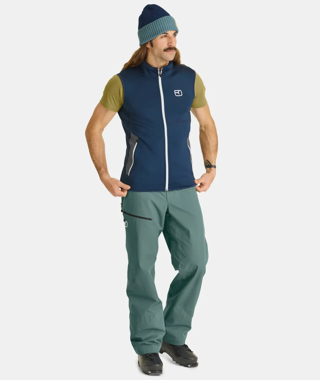 ORTOVOX Jacken & Westen^FLEECE VEST M blackraven