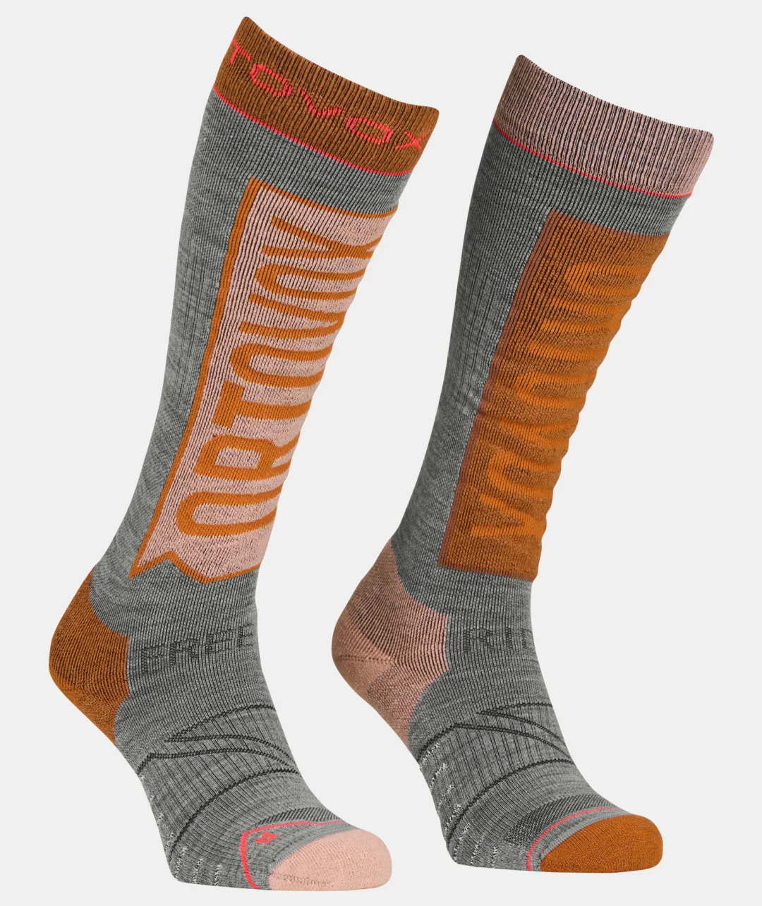 ORTOVOX Socken^FREE RIDE LONG SOCKS W autumnleaves