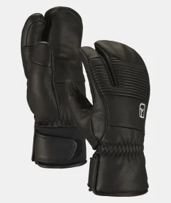 ORTOVOX Handschuhe^FULL LEATHER 3 FINGER GLOVE blackraven