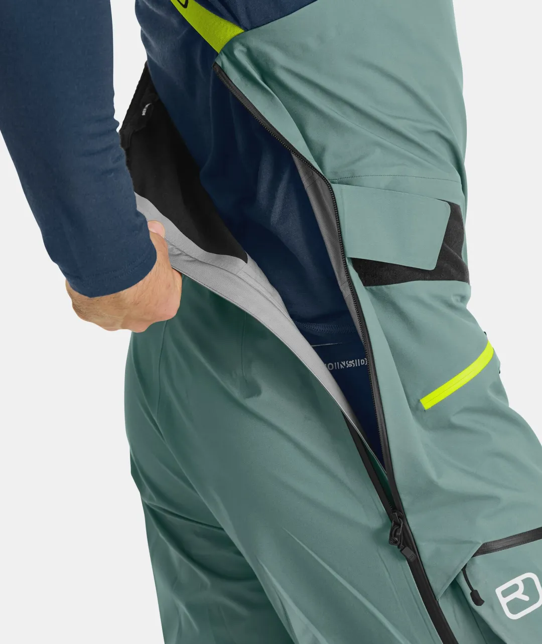 ORTOVOX Hosen & Shorts^3L DEEP SHELL BIB PANTS M blackraven