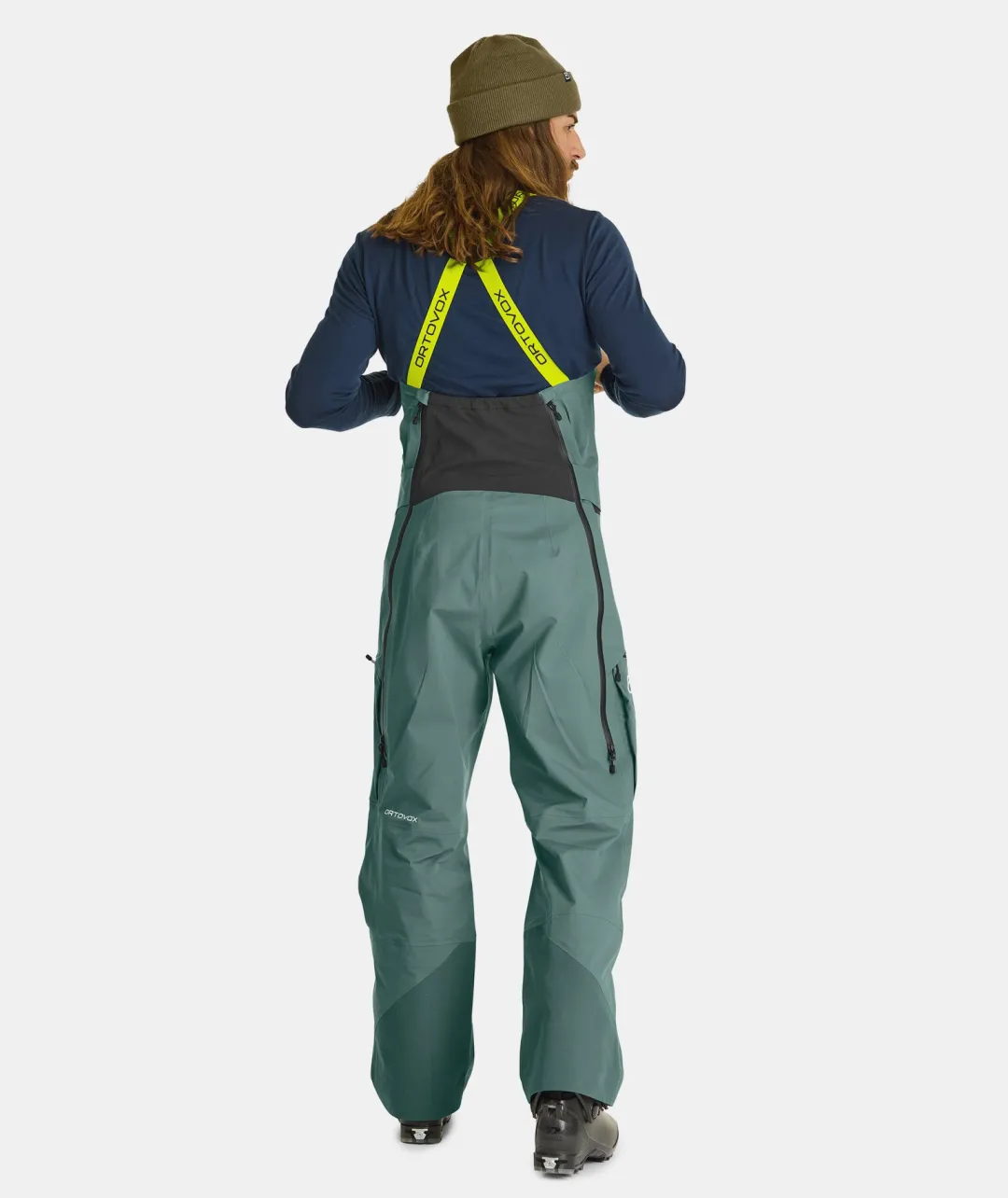 ORTOVOX Hosen & Shorts^3L DEEP SHELL BIB PANTS M greenpine