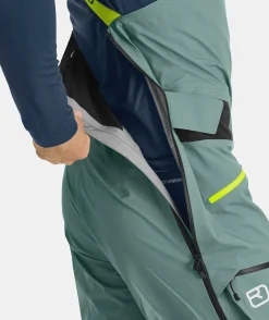 ORTOVOX Hosen & Shorts^3L DEEP SHELL BIB PANTS M greenpine