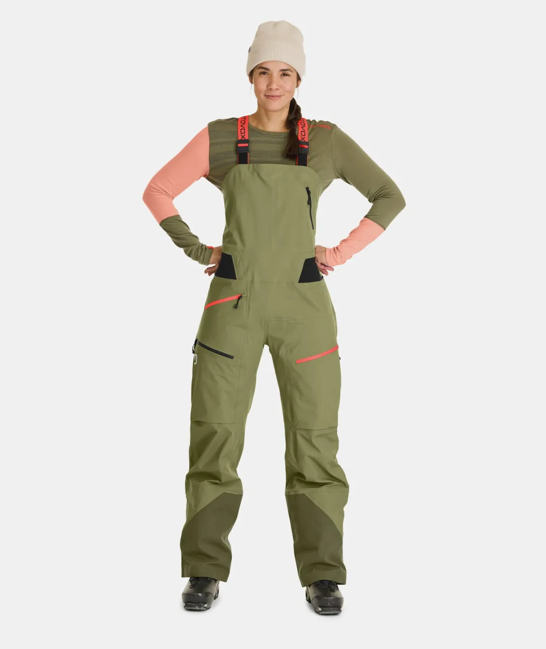 ORTOVOX Hosen & Shorts^3L DEEP SHELL BIB PANTS W blackraven