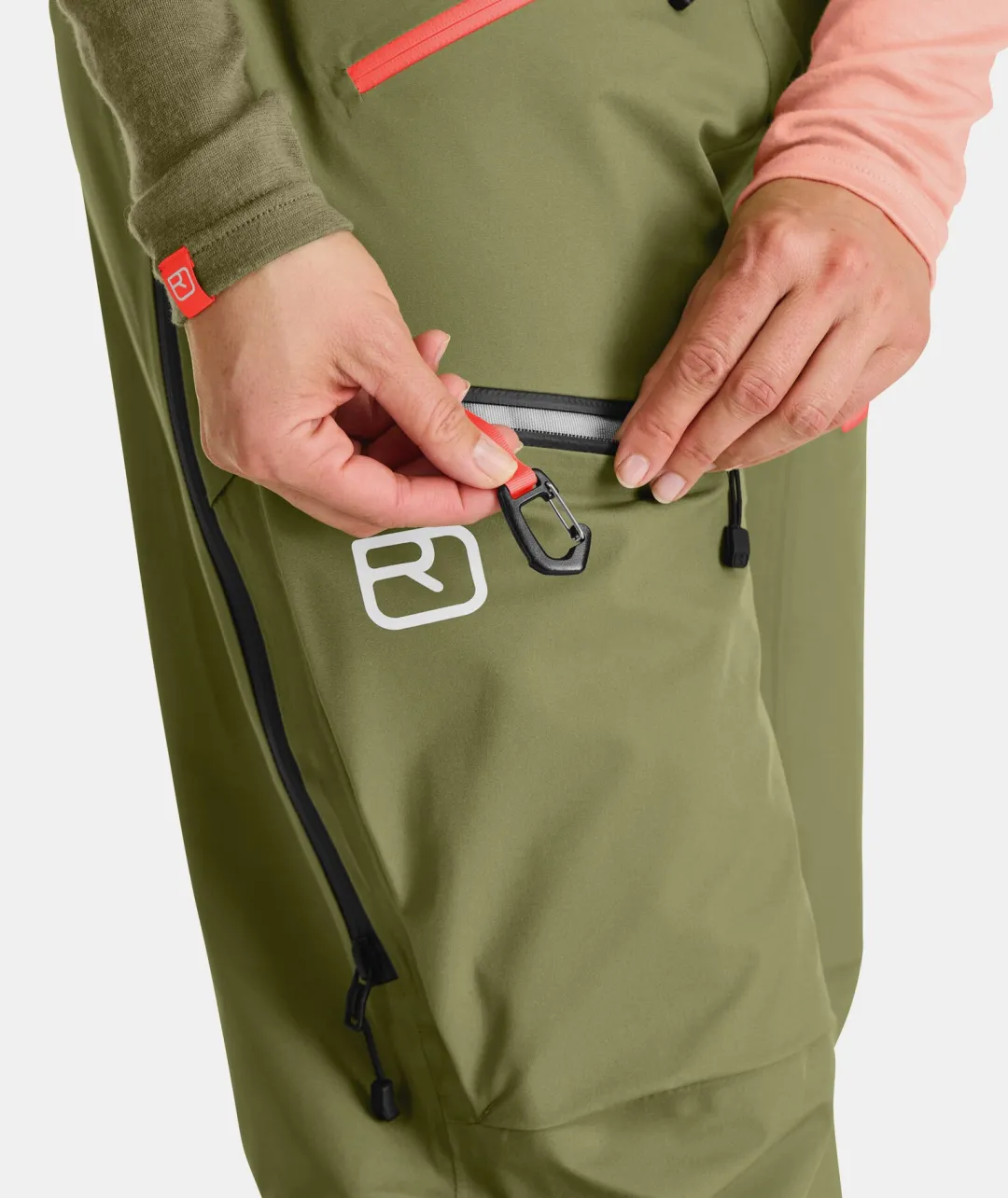 ORTOVOX Hosen & Shorts^3L DEEP SHELL BIB PANTS W blackraven