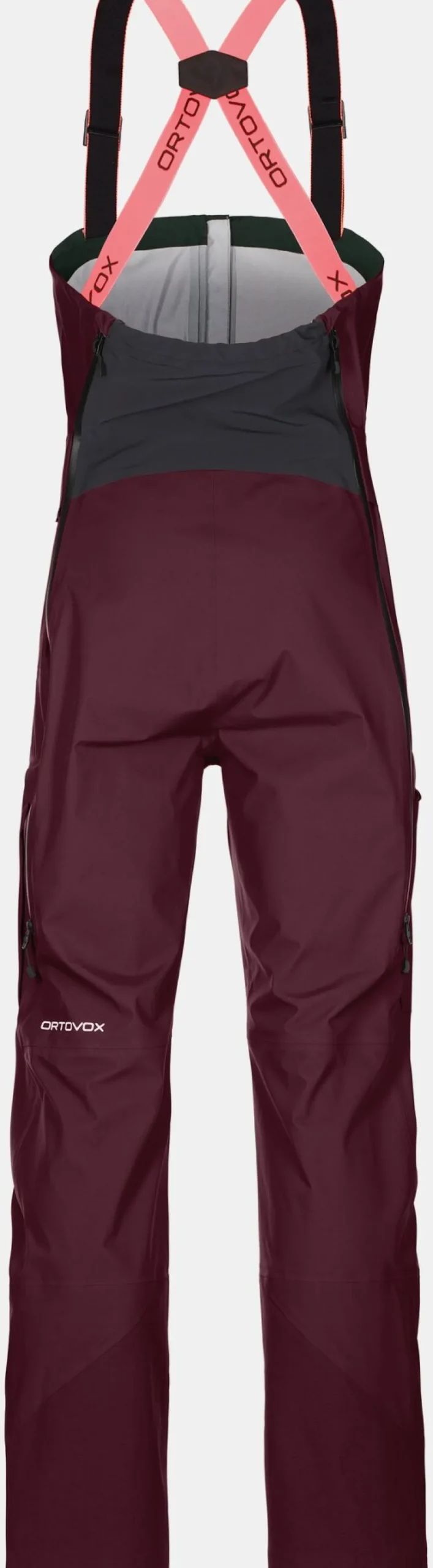 ORTOVOX Hosen & Shorts^3L DEEP SHELL BIB PANTS W darkwine
