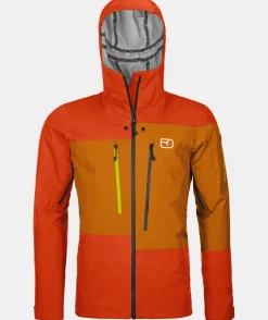 ORTOVOX Jacken & Westen^3L DEEP SHELL JACKET M hotorange