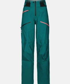 ORTOVOX Hosen & Shorts^3L DEEP SHELL PANTS W pacificgreen