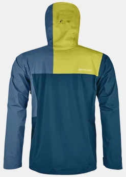 ORTOVOX Jacken & Westen^3L ORTLER JACKET M petrolblue