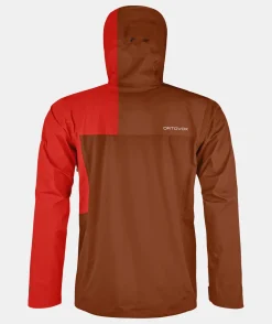 ORTOVOX Jacken & Westen^3L ORTLER JACKET M bristlebrown