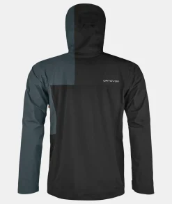 ORTOVOX Jacken & Westen^3L ORTLER JACKET M blackraven
