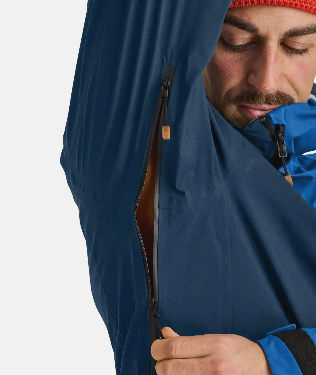 ORTOVOX Jacken & Westen^3L ORTLER JACKET M blackraven