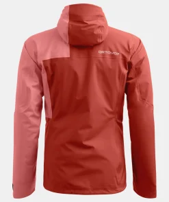 ORTOVOX Jacken & Westen^3L ORTLER JACKET W sunsetorange