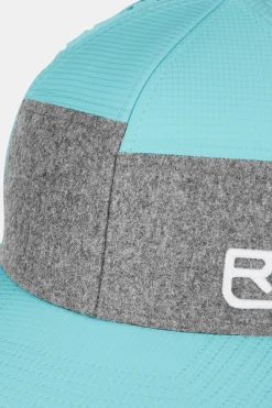 ORTOVOX Headwear & Neckwarmer^LOGO AIR TRUCKER CAP icewaterfall