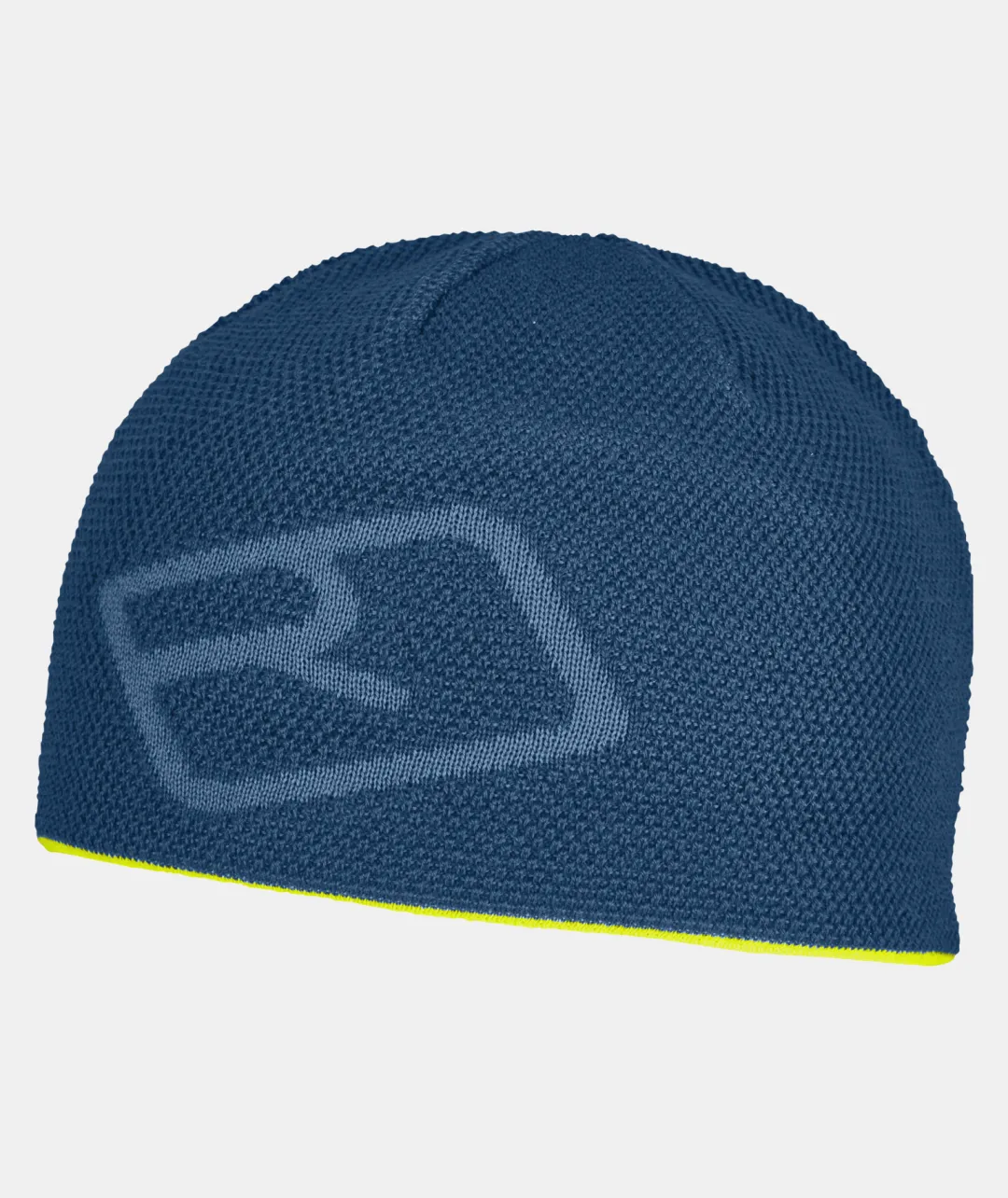 ORTOVOX Headwear & Neckwarmer^MERINO LOGO KNIT BEANIE petrolblue