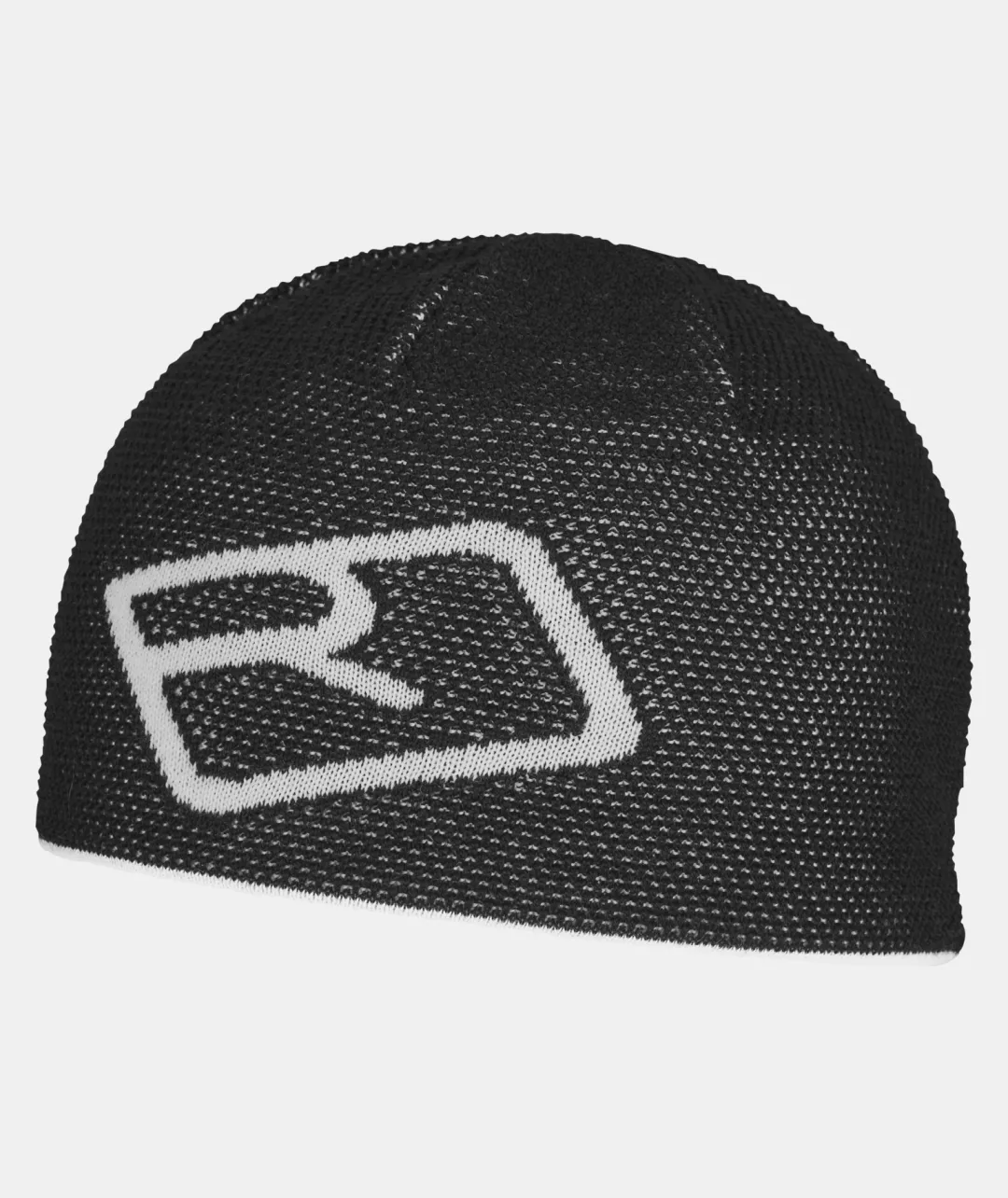 ORTOVOX Headwear & Neckwarmer^MERINO LOGO KNIT BEANIE blackraven