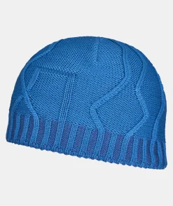 ORTOVOX Headwear & Neckwarmer^MERINO TANGRAM KNIT BEANIE mountainblue